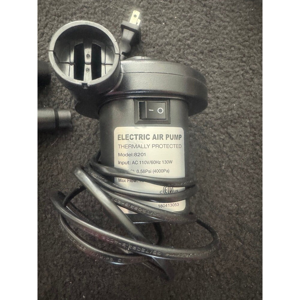 Electric Air Pump for Inflatables - Quick & Easy Inflation/Deflation! - Picture 2 of 3